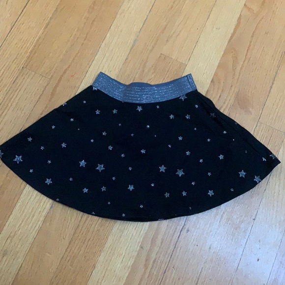 GAP Other - Girls Gap black and silver star print skirt